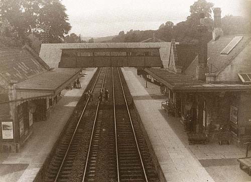 Westbury to Staverton and Bradford Trowbridge Railway Station Photo GWR. 17 
